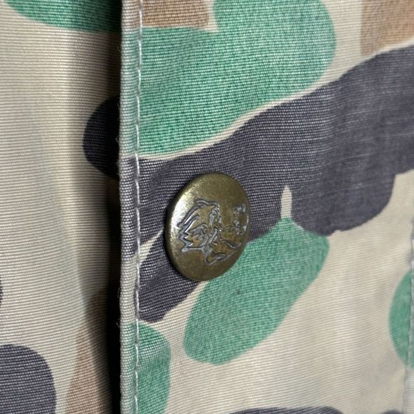 American Vintage 70s 80s Early Winters Camo Goretex Jacket XL - Picture 3 of 7